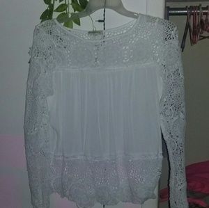 Long sleeve blouse